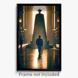 Pixel Art Poster - Old Fashioned Baronetcy (8 Bit Psychedelic Video Game Print)