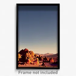 Pixel Art Poster - Notable Desert (8 Bit Psychedelic Trippy Video Game Print)