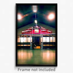 Pixel Art Poster - Monumental Kennel (8 Bit Psychedelic Trippy Video Game Print)