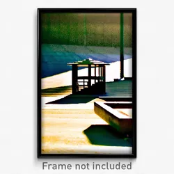 Pixel Art Poster - Pure Dugout (8 Bit Psychedelic Trippy Weird Video Game Print)