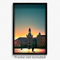 Pixel Art Poster - Monumental Madhouse (8 Bit Psychedelic Video Game Print)