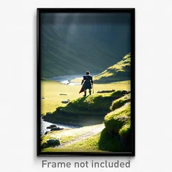Pixel Art Poster - Vast Middens (8 Bit Psychedelic Trippy Video Game Print)