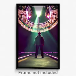Pixel Art Poster - Bright Oubliette (8 Bit Psychedelic Trippy Video Game Print)