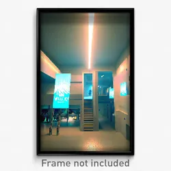 Pixel Art Poster - Warlike Gallery (8 Bit Psychedelic Trippy Video Game Print)