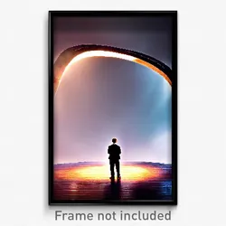 Pixel Art Poster - Round Staith (8 Bit Psychedelic Trippy Video Game Print)