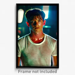 Pixel Art Poster - Uneven Chest (8 Bit Psychedelic Trippy Video Game Print)