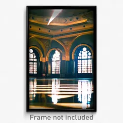 Pixel Art Poster - Polished Rookery (8 Bit Psychedelic Trippy Video Game Print)