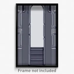 Pixel Art Poster - Gray Chantry (8 Bit Psychedelic Trippy Video Game Print)