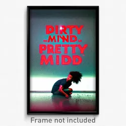 Pixel Art Poster - Dirty Mind (8 Bit Psychedelic Trippy Weird Video Game Print)