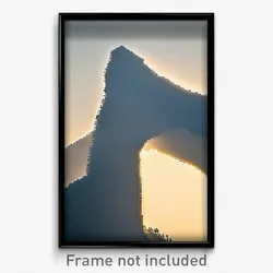 Pixel Art Poster - Incredible Notch (8 Bit Psychedelic Trippy Video Game Print)