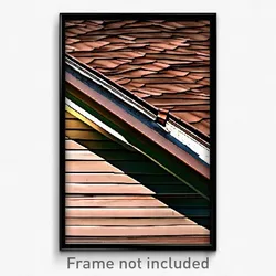 Pixel Art Poster - Brown Gutter (8 Bit Psychedelic Trippy Video Game Print)