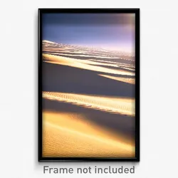 Pixel Art Poster - Haunting Sands (8 Bit Psychedelic Trippy Video Game Print)