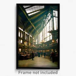 Pixel Art Poster - Homely Rookery (8 Bit Psychedelic Trippy Video Game Print)