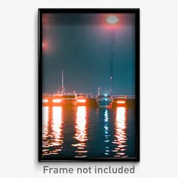 Pixel Art Poster - All Over The Place Mooring (8 Bit Video Game Print)