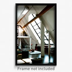 Pixel Art Poster - Unsightly Loft (8 Bit Psychedelic Trippy Video Game Print)