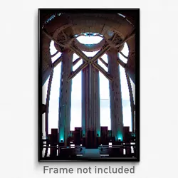 Pixel Art Poster - Abandoned Hyperspace (8 Bit Psychedelic Video Game Print)