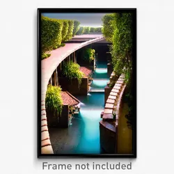 Pixel Art Poster - Well Made Rill (8 Bit Psychedelic Trippy Video Game Print)