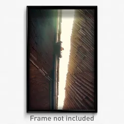 Pixel Art Poster - Uncommon Eaves (8 Bit Psychedelic Trippy Video Game Print)