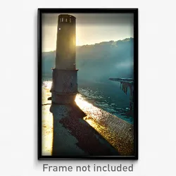 Pixel Art Poster - Worn Inlet (8 Bit Psychedelic Trippy Weird Video Game Print)