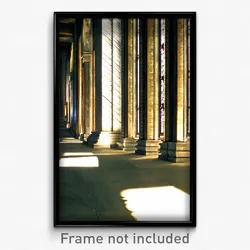 Pixel Art Poster - Wonderful Mausoleum (8 Bit Psychedelic Video Game Print)