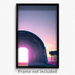 Pixel Art Poster - Advanced Ramp (8 Bit Psychedelic Trippy Video Game Print)