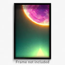 Pixel Art Poster - Novel Sound (8 Bit Psychedelic Trippy Weird Video Game Print)
