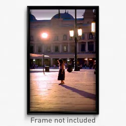 Pixel Art Poster - Sentimental Plaza (8 Bit Psychedelic Trippy Video Game Print)
