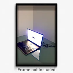 Pixel Art Poster - Noteworthy Dell (8 Bit Psychedelic Trippy Video Game Print)
