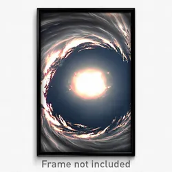Pixel Art Poster - Cavernous Hurricane (8 Bit Psychedelic Video Game Print)