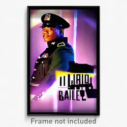 Pixel Art Poster - Major Bailey (8 Bit Psychedelic Trippy Video Game Print)