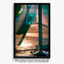 Pixel Art Poster - Dirty Junction (8 Bit Psychedelic Trippy Video Game Print)