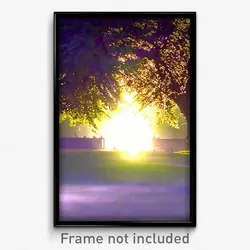 Pixel Art Poster - Stimulating Demesne (8 Bit Psychedelic Video Game Print)