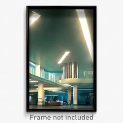 Pixel Art Poster - Acclaimed Hospital (8 Bit Psychedelic Video Game Print)