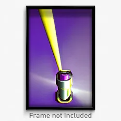 Pixel Art Poster - Noted Tube (8 Bit Psychedelic Trippy Weird Video Game Print)