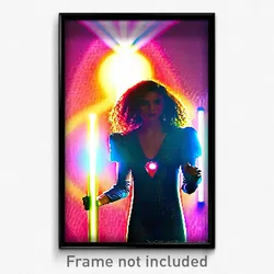 Pixel Art Poster - Acclaimed Kingdom (8 Bit Psychedelic Trippy Video Game Print)