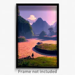 Pixel Art Poster - Normal Karst (8 Bit Psychedelic Trippy Video Game Print)
