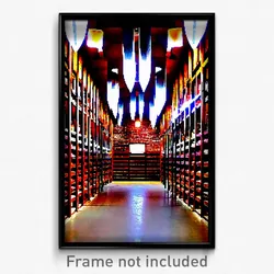 Pixel Art Poster - Tremendous Cellar (8 Bit Psychedelic Trippy Video Game Print)