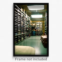 Pixel Art Poster - Sentimental Storage Room (8 Bit Psychedelic Video Game Print)