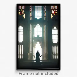 Pixel Art Poster - Elegant Grotesque (8 Bit Psychedelic Trippy Video Game Print)
