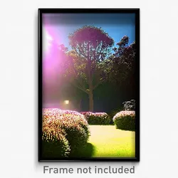 Pixel Art Poster - Far Bush (8 Bit Psychedelic Trippy Weird Video Game Print)