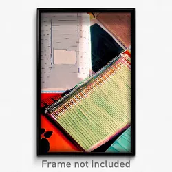 Pixel Art Poster - Amazing Notebook (8 Bit Psychedelic Trippy Video Game Print)