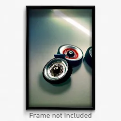 Pixel Art Poster - Cultured Wheels (8 Bit Psychedelic Trippy Video Game Print)
