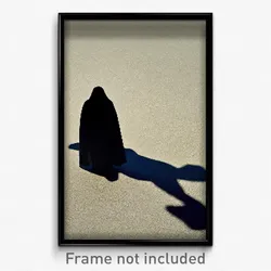 Pixel Art Poster - Treasured Shadow (8 Bit Psychedelic Trippy Video Game Print)