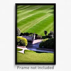 Pixel Art Poster - Huge Lawn (8 Bit Psychedelic Trippy Weird Video Game Print)