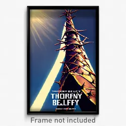 Pixel Art Poster - Thorny Belfry (8 Bit Psychedelic Trippy Video Game Print)