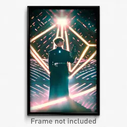 Pixel Art Poster - Treasured Hyperspace (8 Bit Psychedelic Video Game Print)