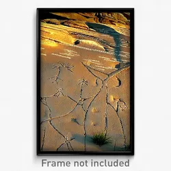 Pixel Art Poster - Pleasant Petroglyphs (8 Bit Psychedelic Video Game Print)