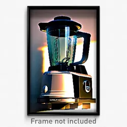 Pixel Art Poster - Outlandish Blender (8 Bit Psychedelic Video Game Print)