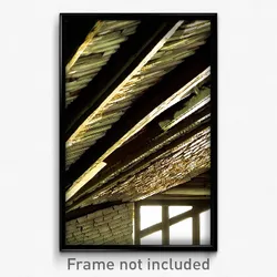 Pixel Art Poster - Rough Dormer (8 Bit Psychedelic Trippy Video Game Print)