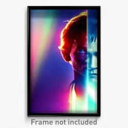Pixel Art Poster - Different Heath (8 Bit Psychedelic Trippy Video Game Print)